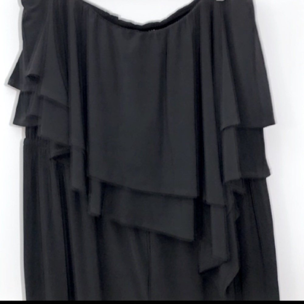 Emma & Michele Sleeveless Wide Leg Jumpsuit/Romper